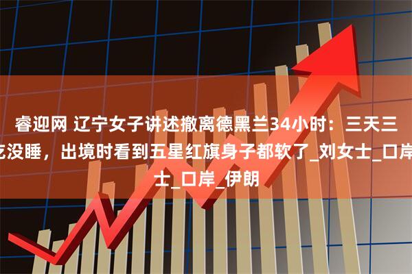 睿迎网 辽宁女子讲述撤离德黑兰34小时：三天三夜没吃没睡，出境时看到五星红旗身子都软了_刘女士_口岸_伊朗