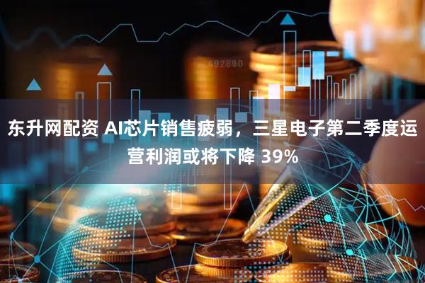 东升网配资 AI芯片销售疲弱，三星电子第二季度运营利润或将下降 39%