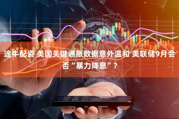 途牛配资 美国关键通胀数据意外温和 美联储9月会否“暴力降息”？